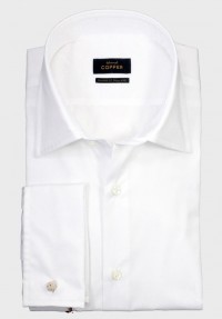 TWILL Hemd Weiß 